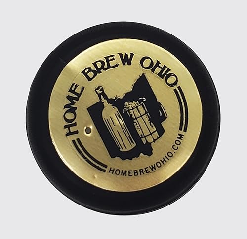 Miniatura 3 de Home Brew Ohio PVC negro con logotipo Home Brew Ohio negro sobre oro Top-500 unidades
