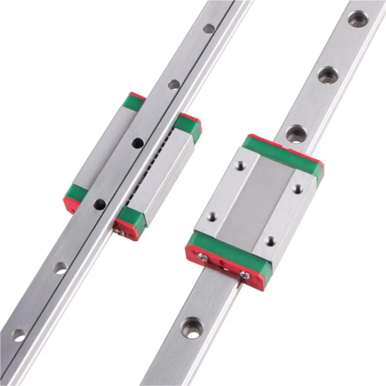 Rail linéaire MGN15C 100mm idéal pour stabiliser un chariot CNC miniature - 4