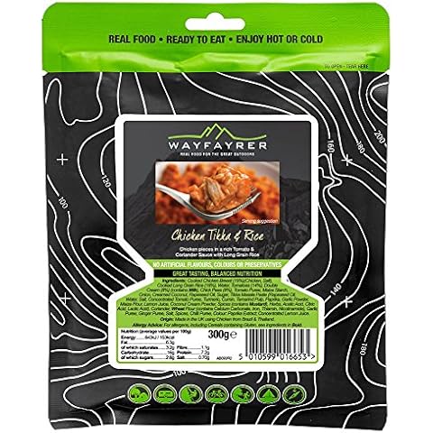 Wayfayrer Chicken Tikka & Rice Meal Pouch Cover