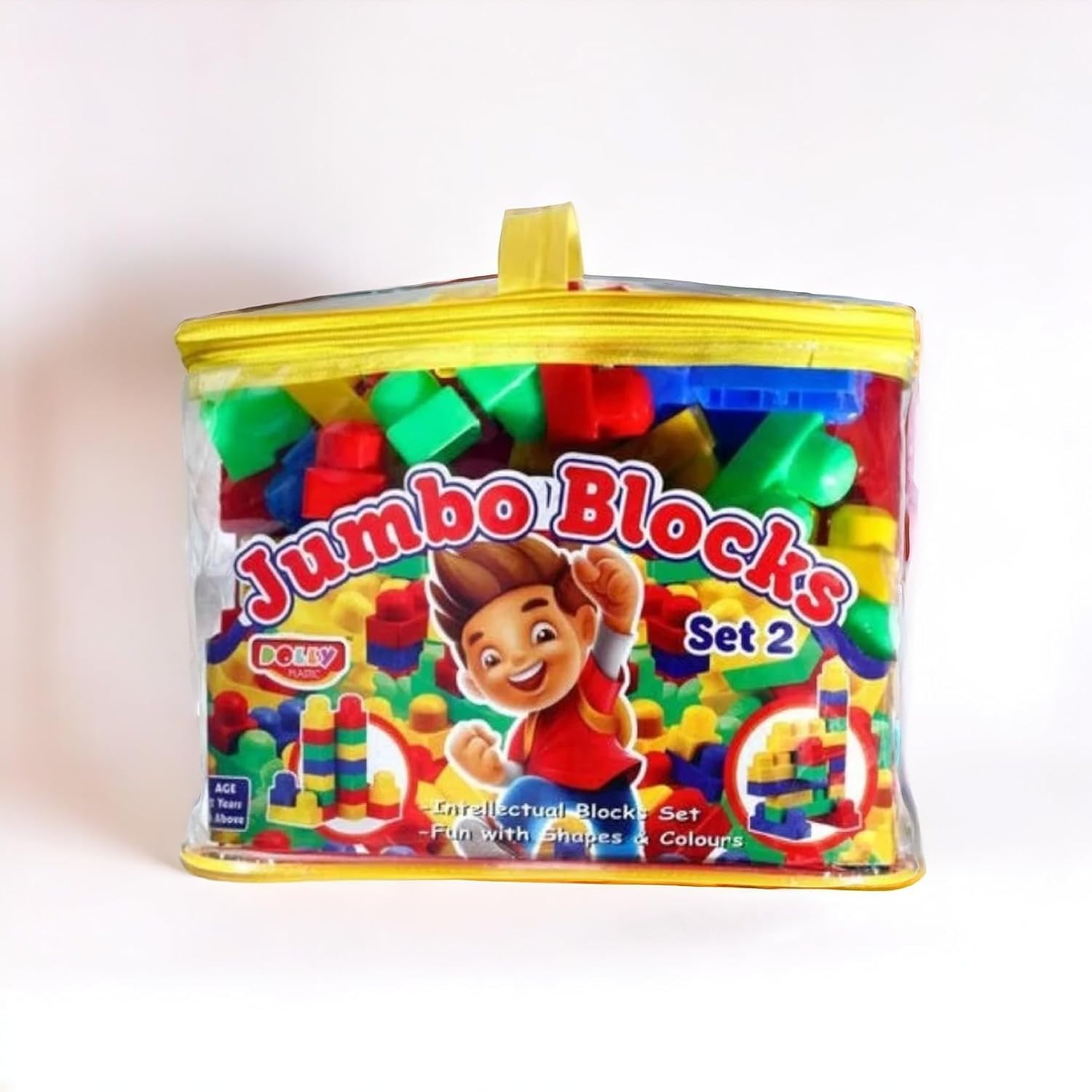 Kiddie castle Mega Jumbo Pack of Building Blocks for Kids with Different Shape Game Set for Children/Toddlers | Blocks for Kids | Children Toys | Block Games for Kids (B0D875Y8XJ) Amazon Price History, Amazon Price Tracker