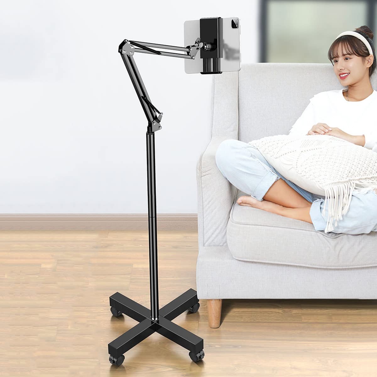 Supporto regolabile in altezza con ruota universale(Type 1)