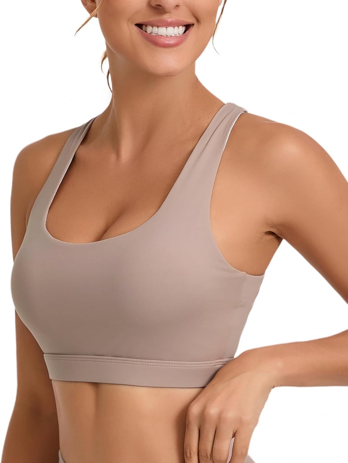 RUNNING GIRL High Impact Sports Bras for Women High Support Women’s Sports Bra Racerback Workout Running Bra - Image 3