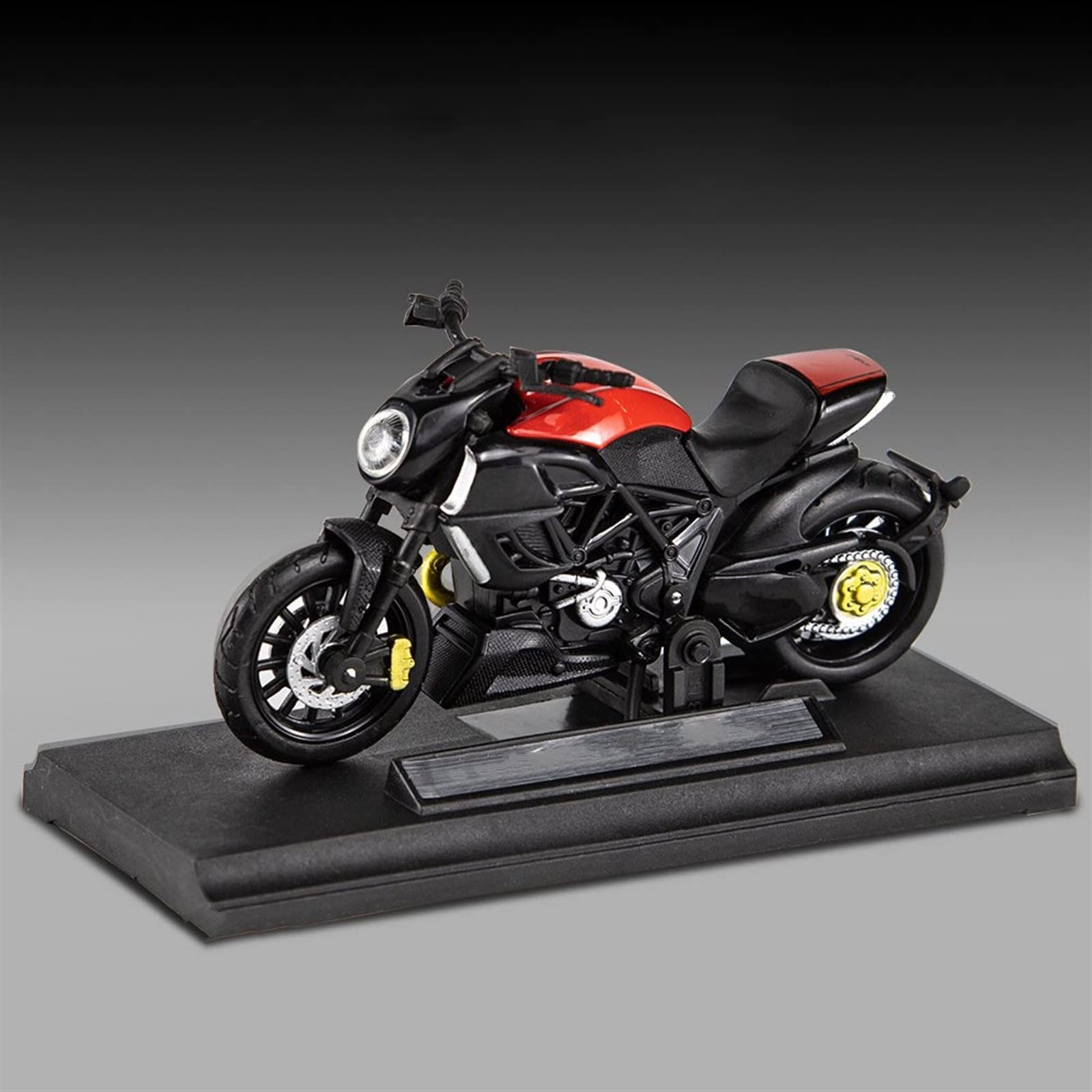 SEYXF Motorbike Toy 1:18 Scale for Ducati for Devil Alloy Motorcycle Model Diecast Toys for Boys Birthday Gift
