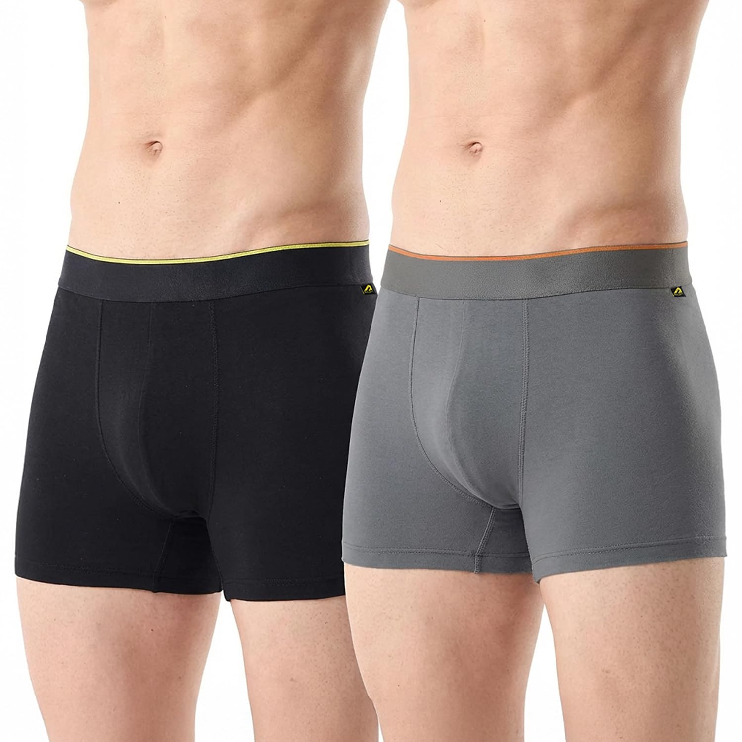 Boldfit Trunk Underwear for Men, Cotton Stretch Innerwear, Ultra-Soft Lightweight Boxer Briefs, No-Ride-Up Fit, Open Fly, Moisture-Wicking, Anti-Bacterial, Plush No-Mark Waistband