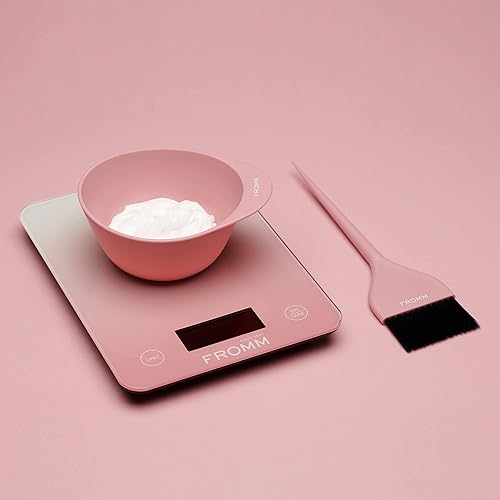 Miniatura 3 de Fromm Color Studio - Báscula digital para medir el color del cabello, revelador y aclarador, báscula de cocina multiusos para pesar con precisión,