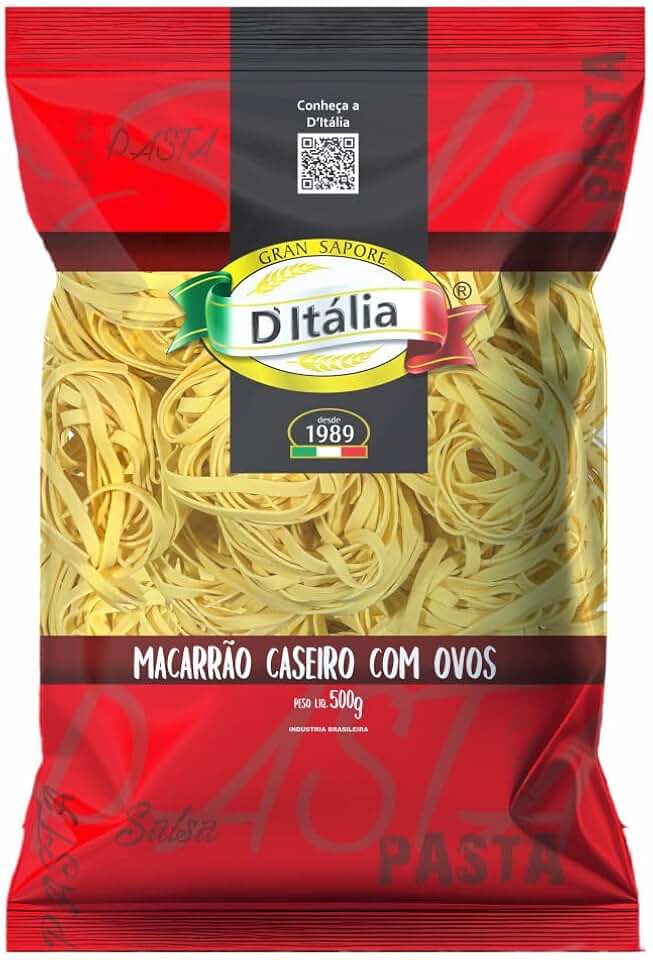 Macarrão Ninho Caseiro DItália Pct 500g - Fettuccine