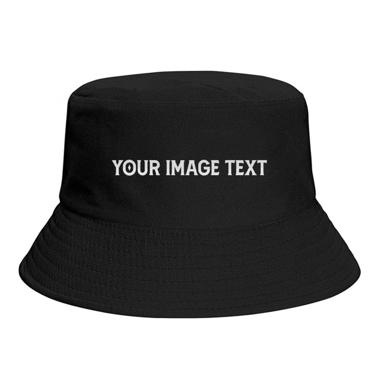 Cappello Da Pescatore Unisex Con Stampata Mappa Bandiera Dell'Algeria: Cappello Da Sole In Cotone Per Uomo E Donna, Taglia Unica 56,9 Cm, Nero