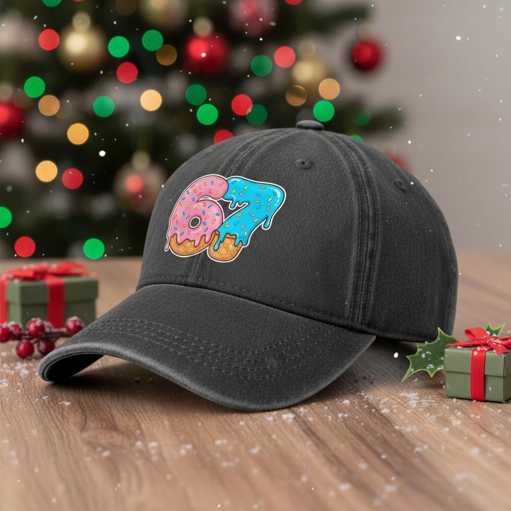 Mason 67 Cream Drip Six Seven Trucker Hat Funny Cap for Mom - Image 2