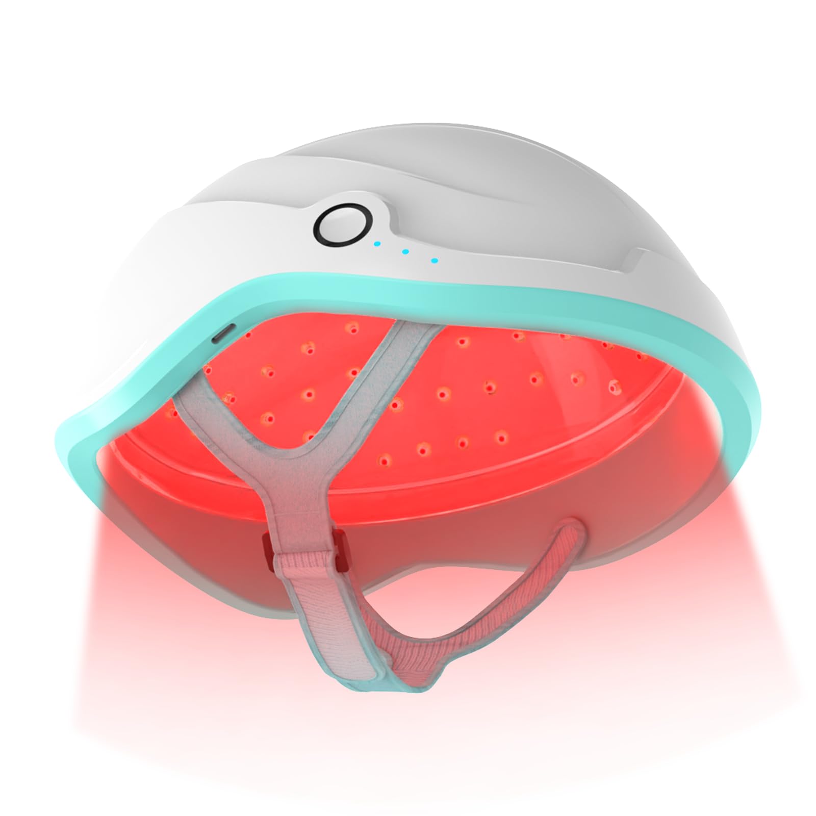 iKeener lllt Casco Laser per Crescita Capelli con 109 Diodi Laser da 650nm, Ricaricabile Senza Fili cappello Infrarossi Ricrescita Capelli per Donne e Uomini, Senza LED, con Nastro Fissante