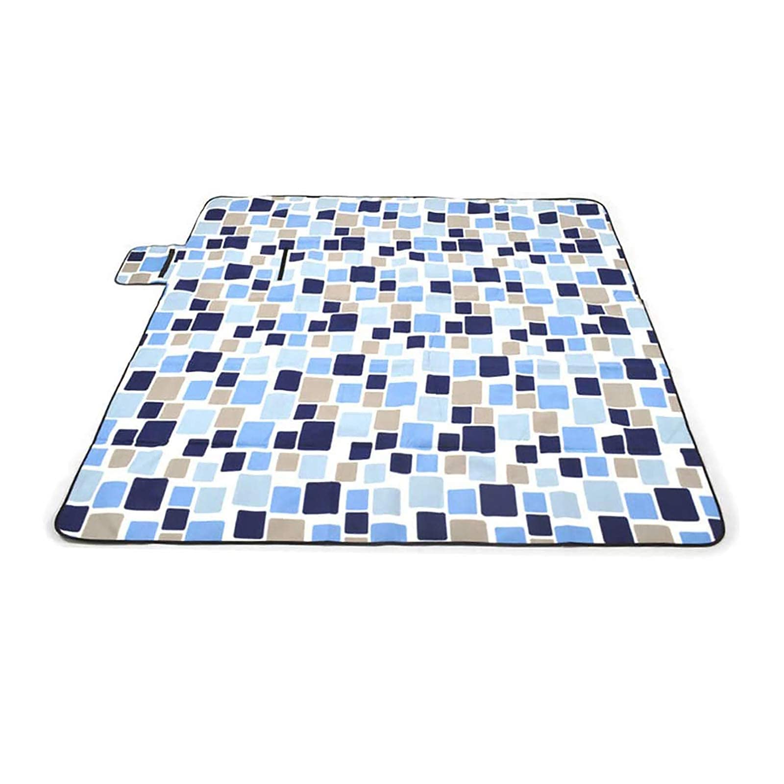 Coperta da picnic per esterni 200 cm Supporto in pile impermeabile per giardino all'aperto, parco, erba, viaggio