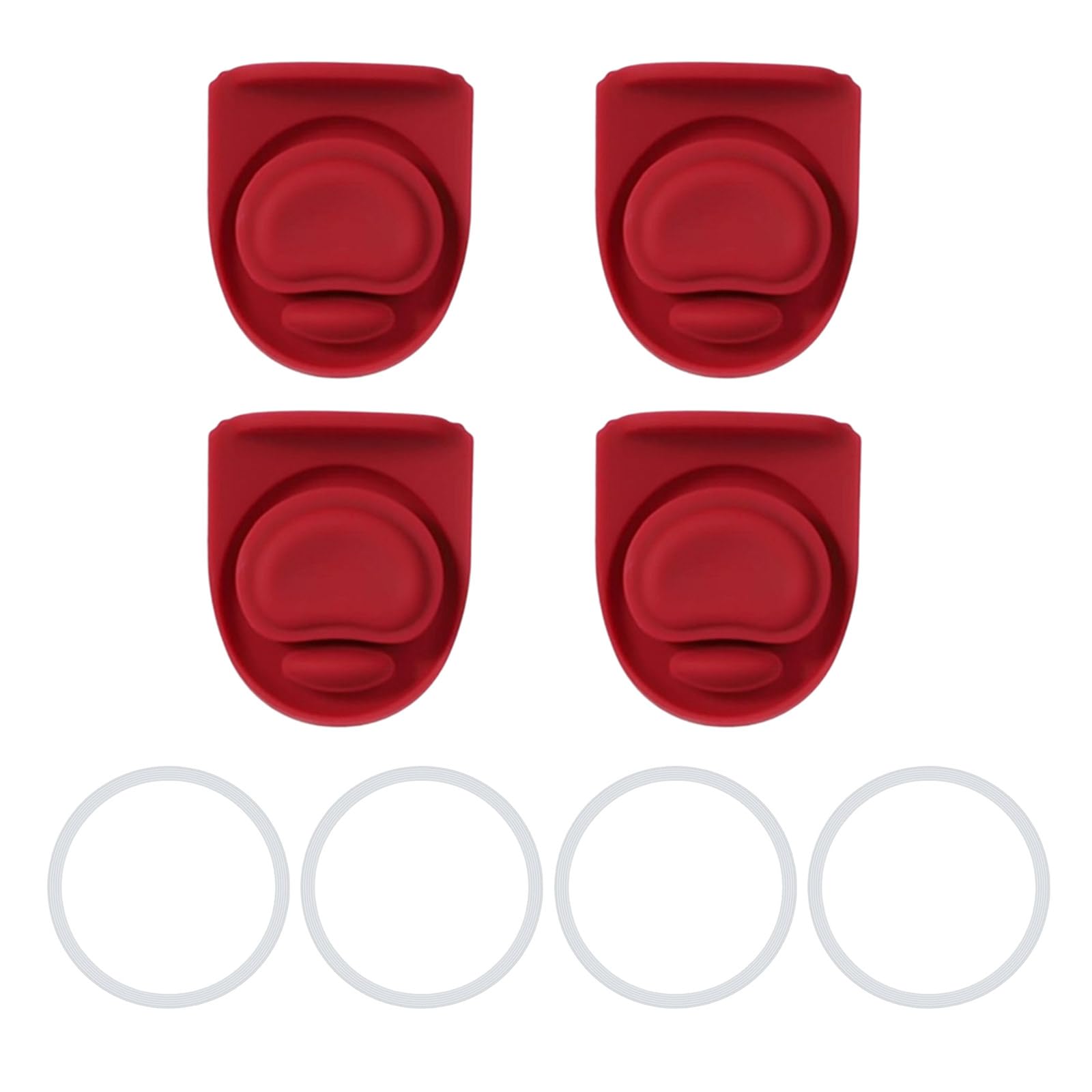 Shurhome Spill Proof 40oz Water Bottle Seal Replacement Flexible Silicone Rings Leak Drinkware Accessory