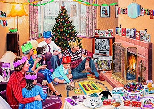 Gibsons Magic of Christmas, Set di 4 Puzzle da 500...