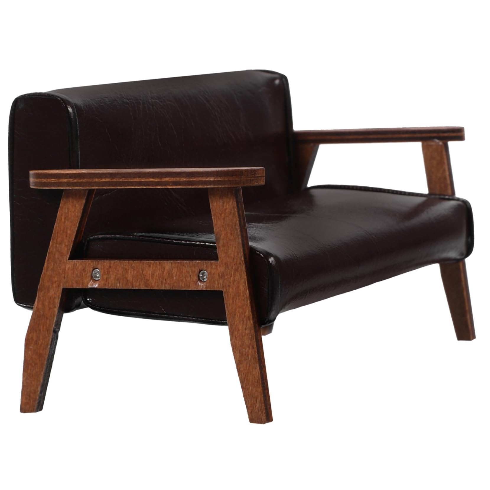 INOOMP Mini Sofa Doll House Birthday Home Mini Seats Mini House Furniture Single Sofa Chair Furniture Miniature Dollhouse Sofa Dollhouse House 1/12