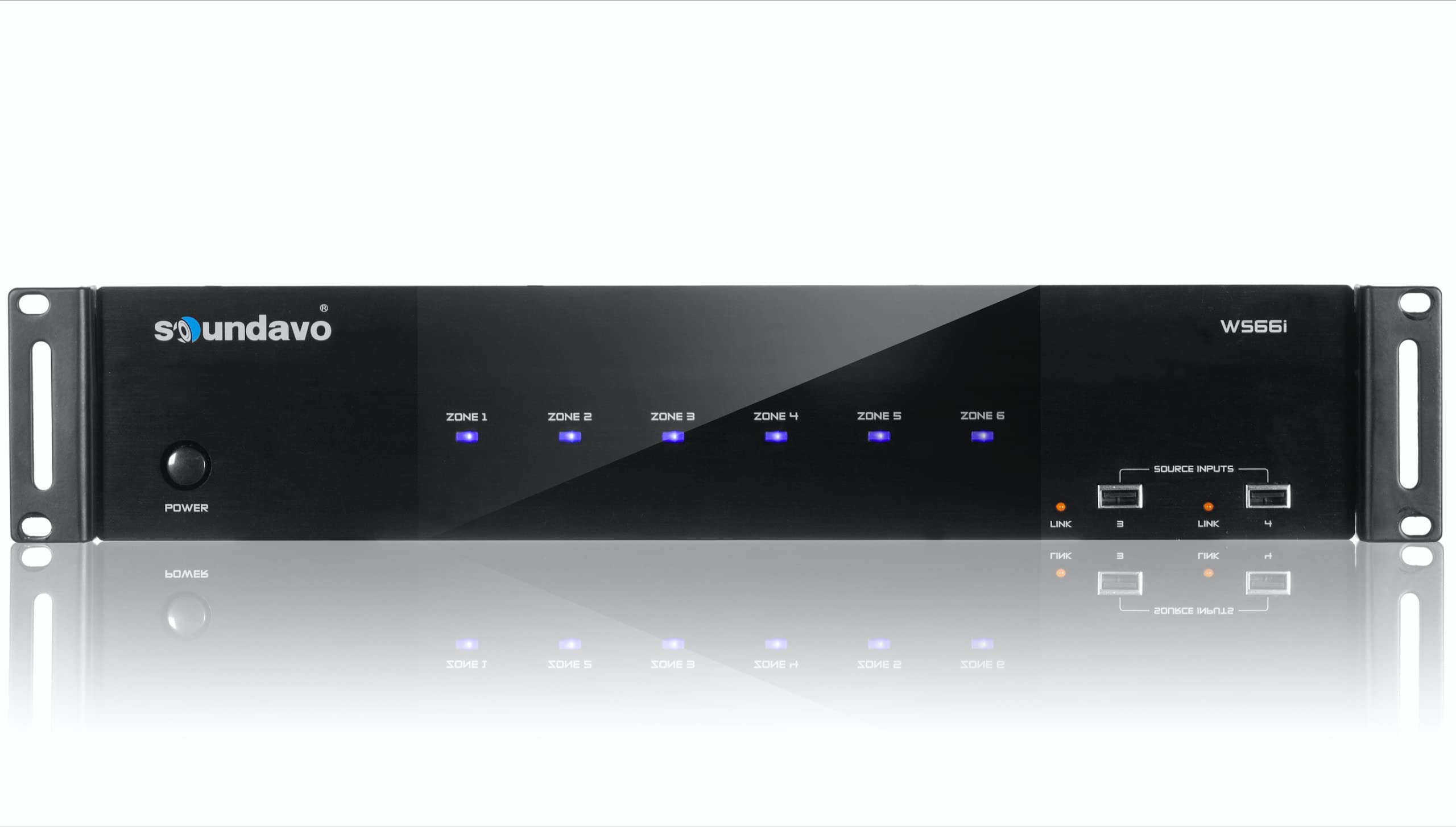WS66i (KIT-Package)- 6 Source x 6 Zone Multi-Room Audio Amplifier | Wirelessly App Controlled + 2 Streamers | Compatible with Airplay, Spotify Connect, USB, DLNA