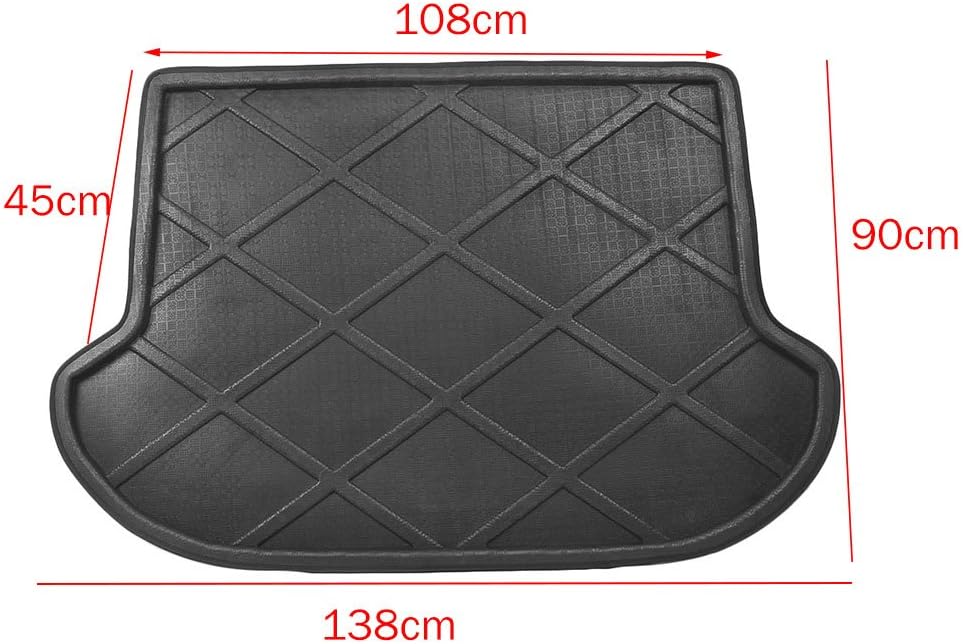 GZYF Rubber Waterproof Rear Cargo Tray Trunk Floor Mat Protector for Nissan Murano 2015-2021