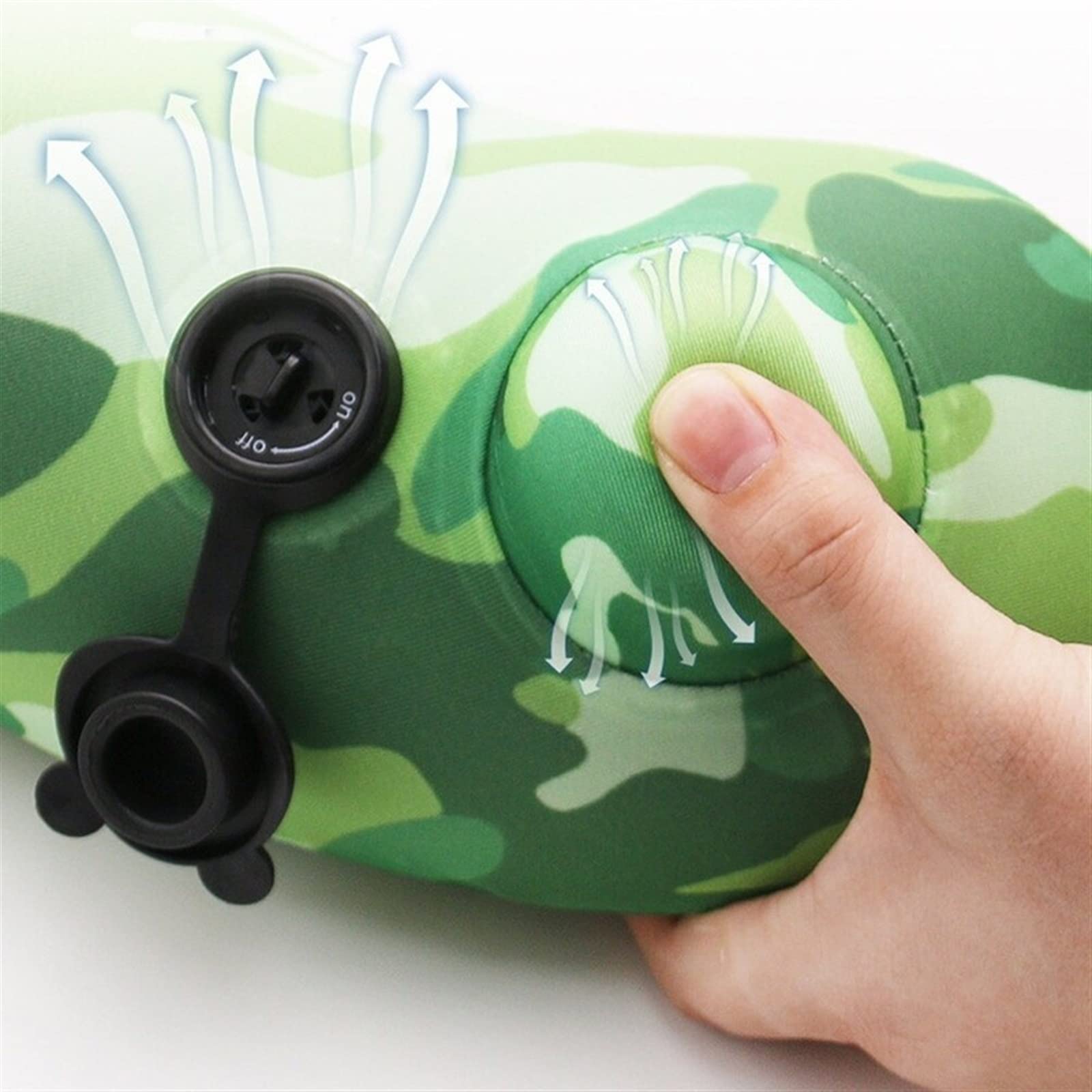 Anillo de natación Swim Belt Portable Inflatable Swimming Ring Pool Multifunctional Float Travel Pillow Water Sports for Pool Beach Accessories(Green)
