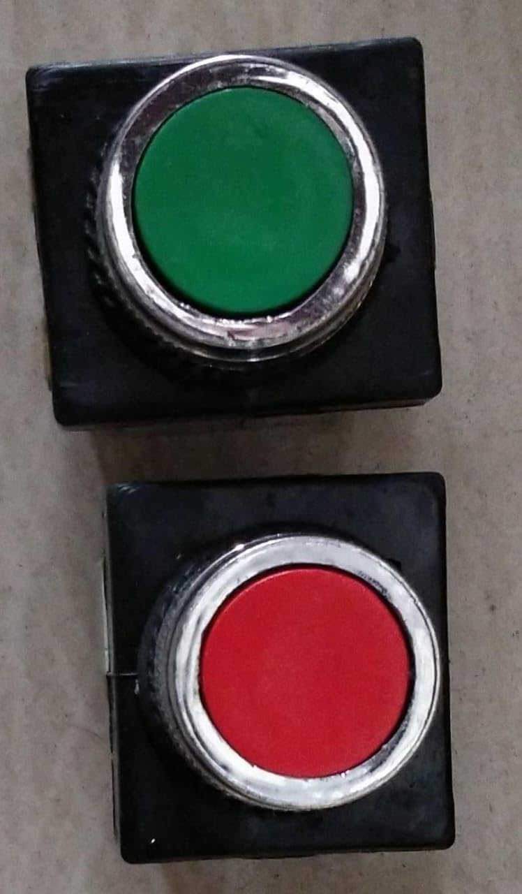 RASHRI 2 Push Buttons 1 Green 1 Red with 2 NO 2NC Three Phase-image-20
