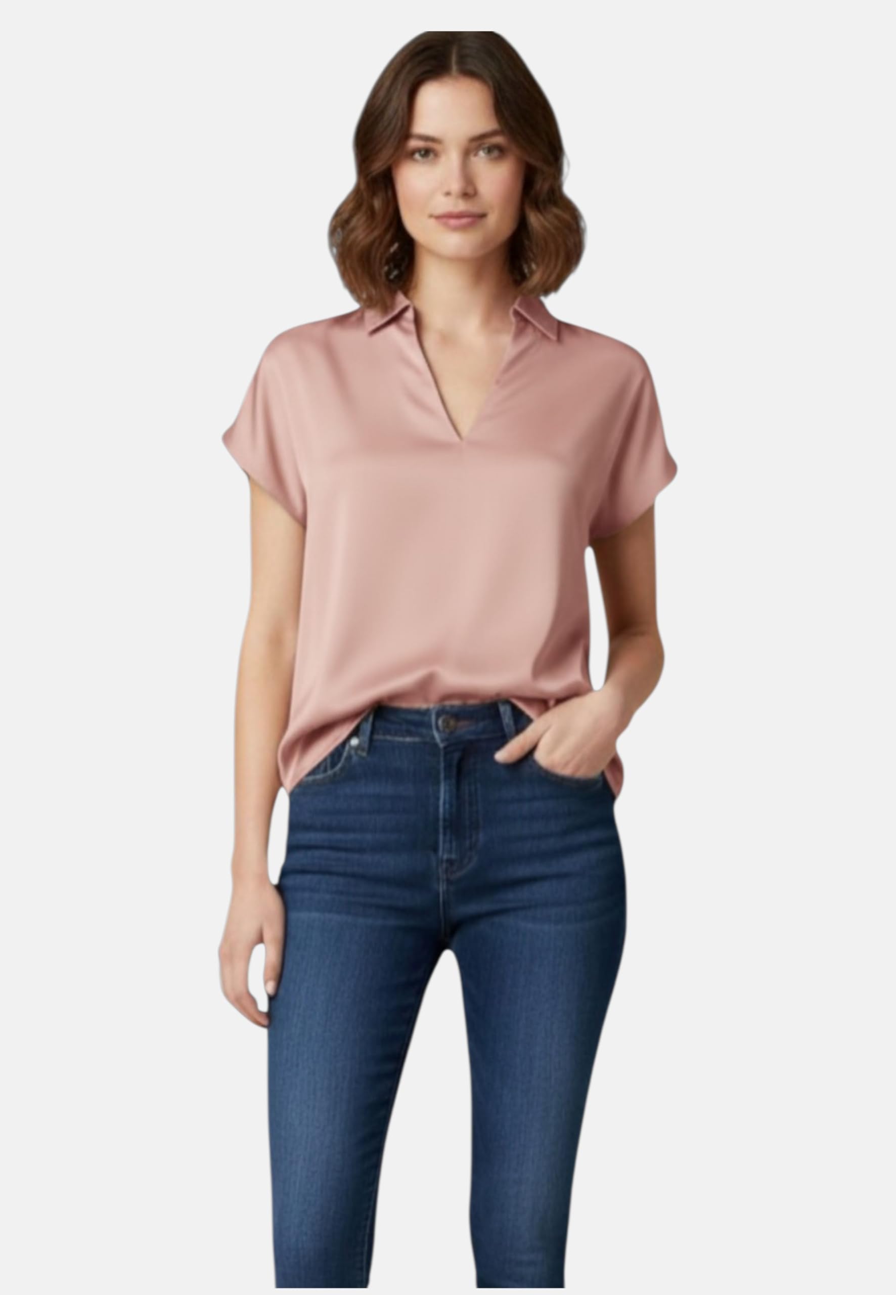 Liu Jo Donna Blusa Manica Corta Viscosa CA6288T2571
