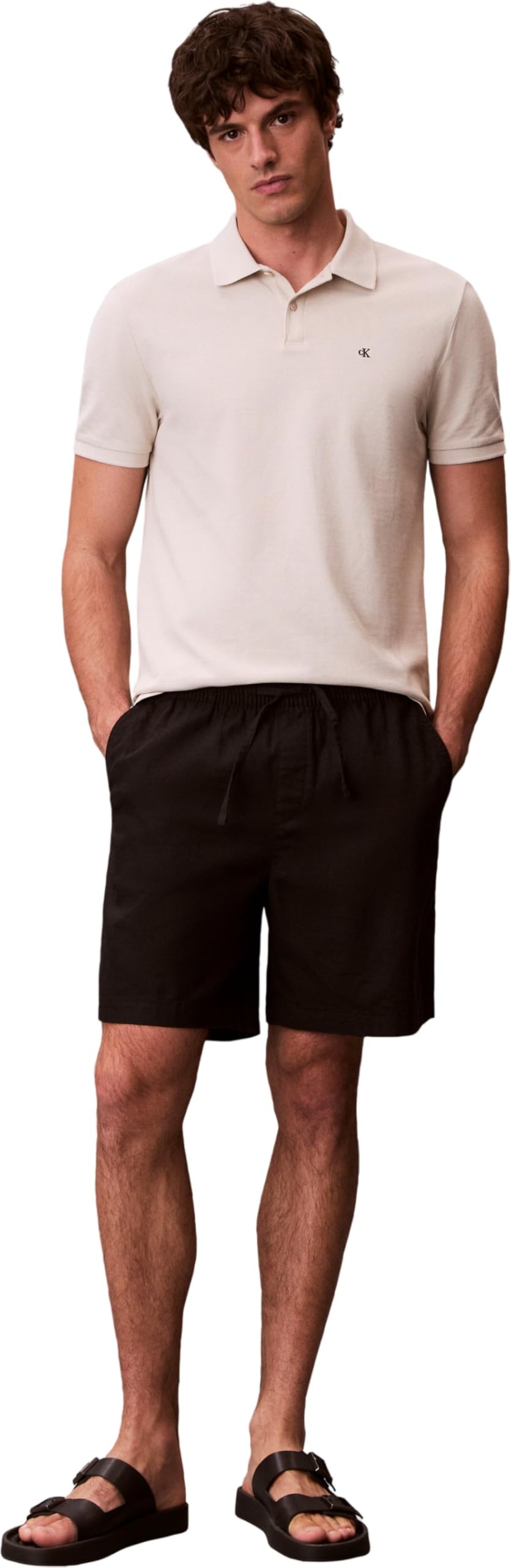 Calvin Klein Koszulka polo S/S Mężczyźni Ss Monogram Pique Polo Lv040em269