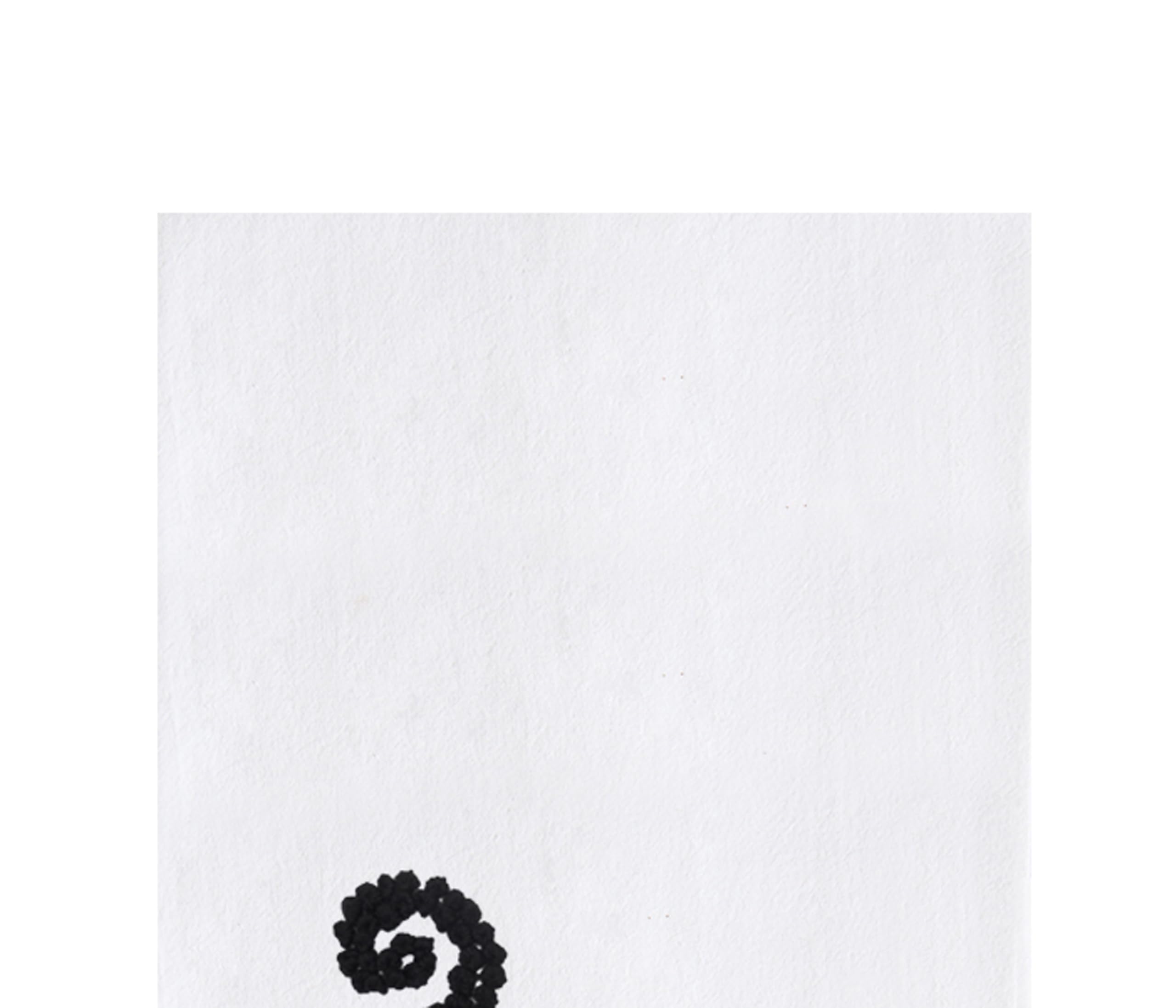 C&F Home Black Cat Towel Black