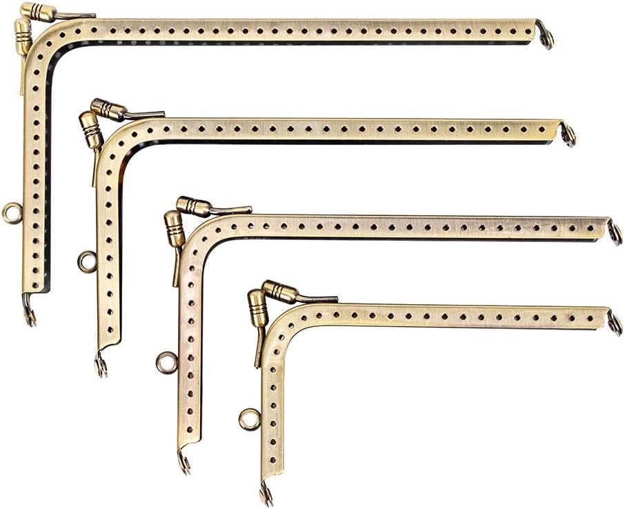 Ph Pandahall 4個セット 4種 鉄製 がま口 口金 大き目 くちがね 留め金 ロック 布革 財布 バッグ フレーム エンボス加工 口金パーツ 縫い付けタイプ 手作り素材 手芸用品 裁縫材料 アンティークブロンズ 有名人芸能人 Ph Pandahall 4個セット 4種 鉄製 がま口 口金 大き目 くちがね 留め金 ロック 布革 財布 バッグ フレーム エンボス加工 口金パーツ 縫い付けタイプ 手作り素材 手芸用品 裁縫材料 アンティークブロンズ 有名人芸能人