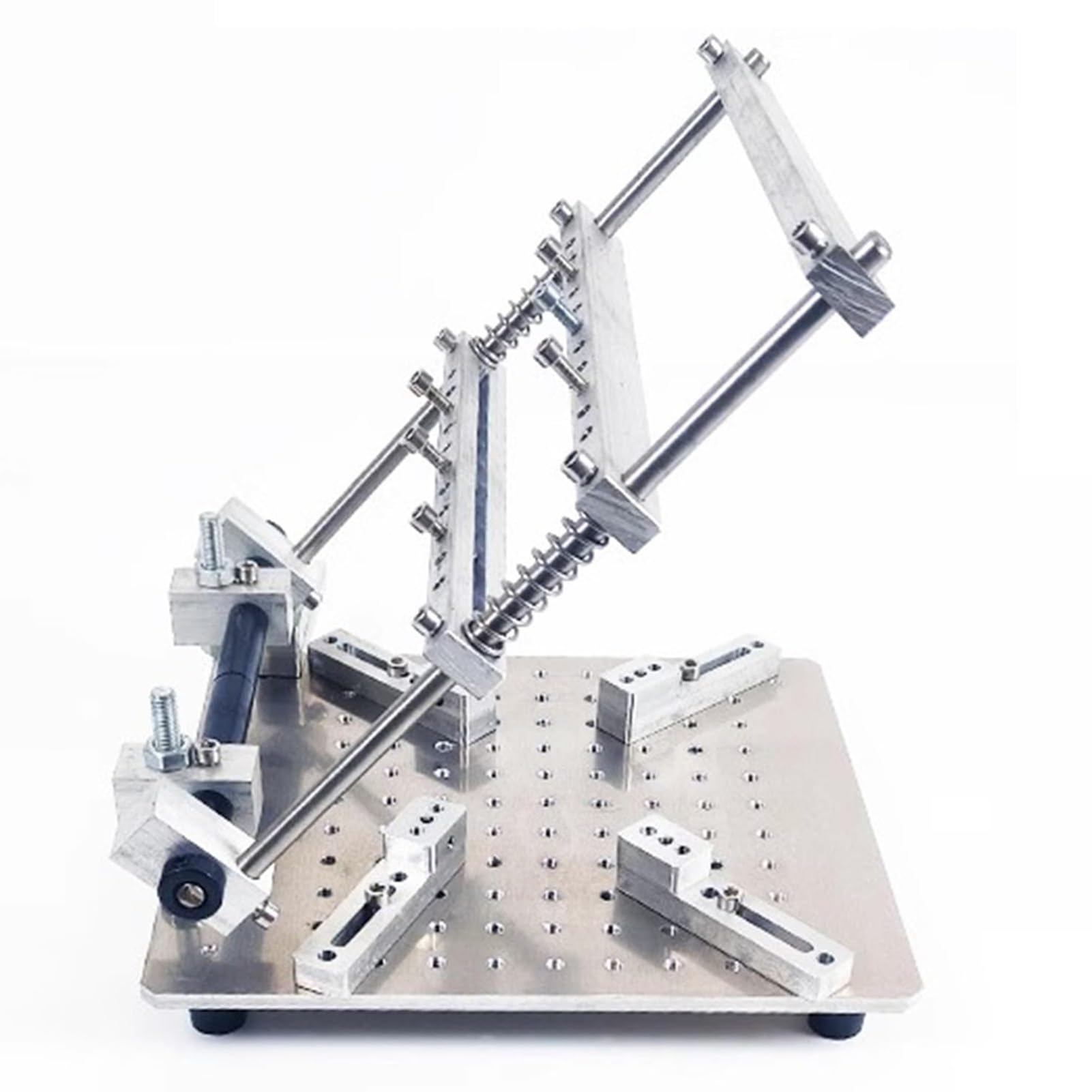 Stacja do sitodruku do prototypowania PCB, stół z siatki stalowej, maksymalny obszar drukowania 170 mm x 170 mm, regulowana grubość do precyzyjnego nakładania pasty lutowniczej
