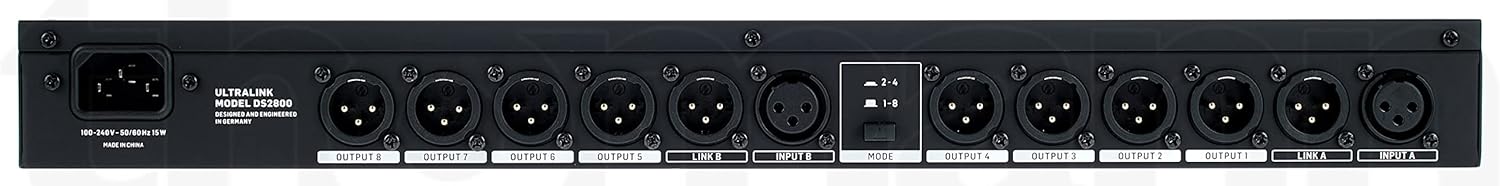 Behringer DS2800 Rear Panel