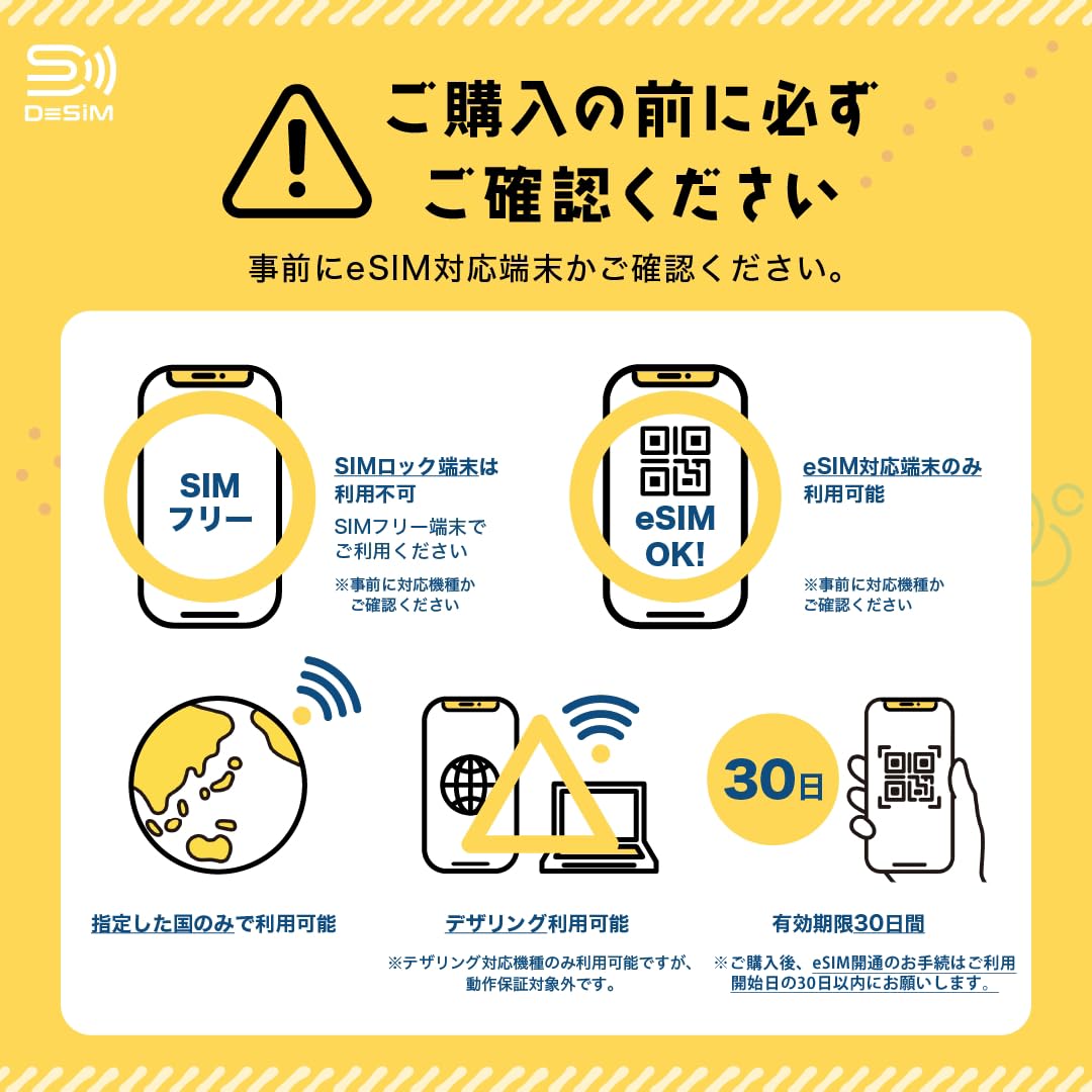DeSiM eSIM japonesa de 7 días, 50 GB, solo datos, datos de alta velocidad (7 días), multired, cable QR de fácil activación, anclaje, sin voz/SMS, soporte local, tarjeta SIM prepagada para eSIM de