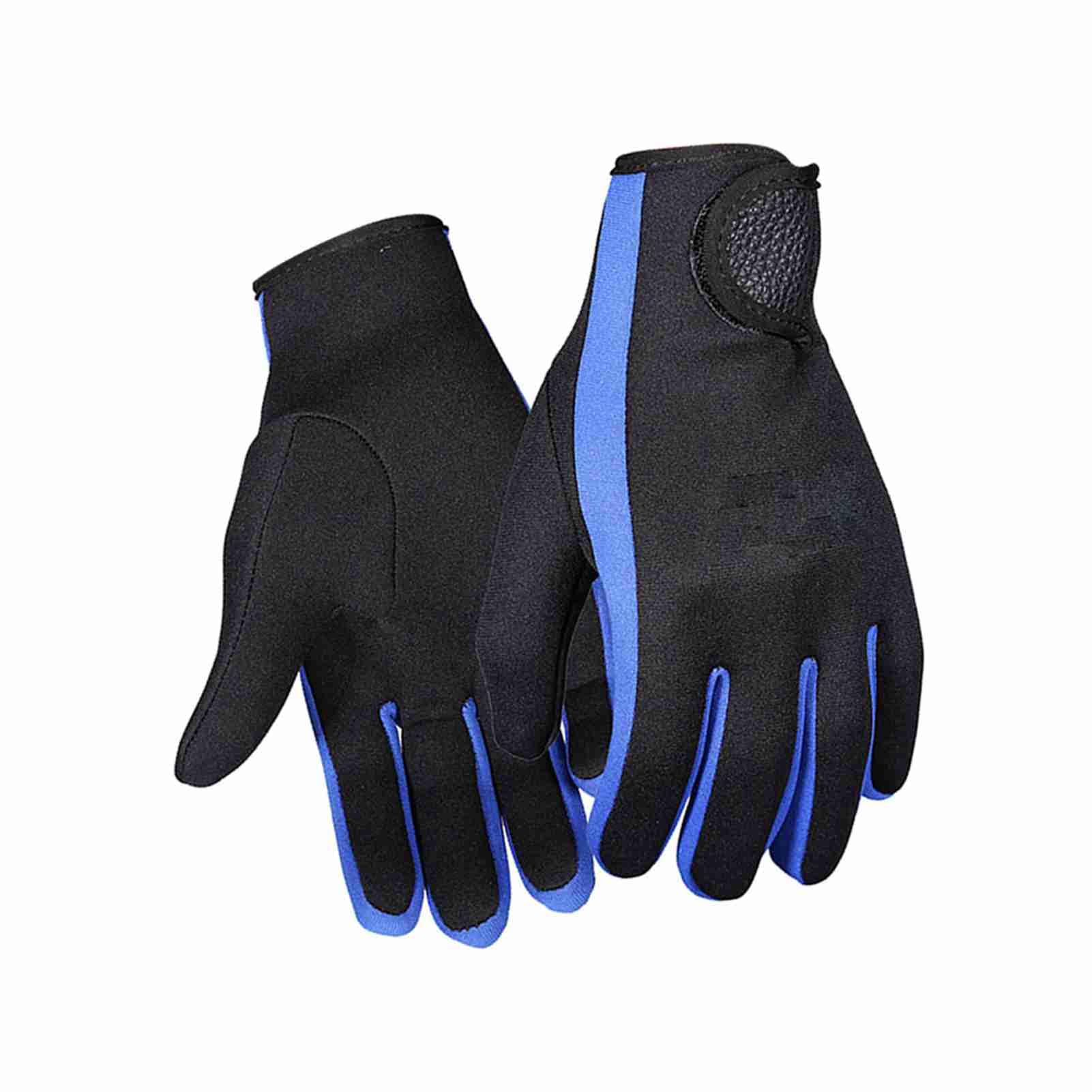 Naroote Diving Gloves, Dive Gloves 1Pair Wetsuit Gloves Diving Gloves Five Finger Dive Gloves Neoprene Gloves for Snorkeling Kayaking Surfing (M)
