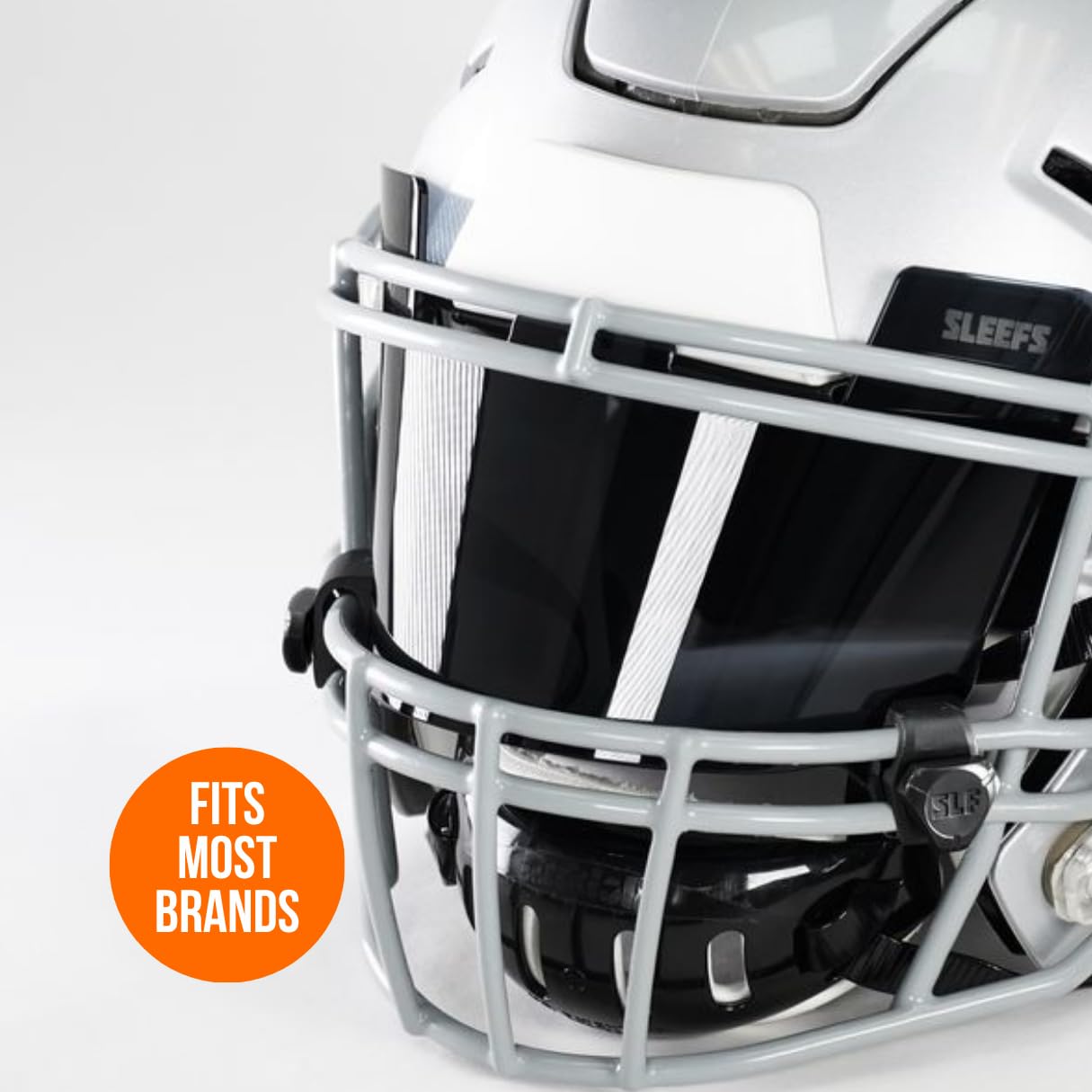 SLEEFS Verblasster Fußballhelm mit Augenschutz