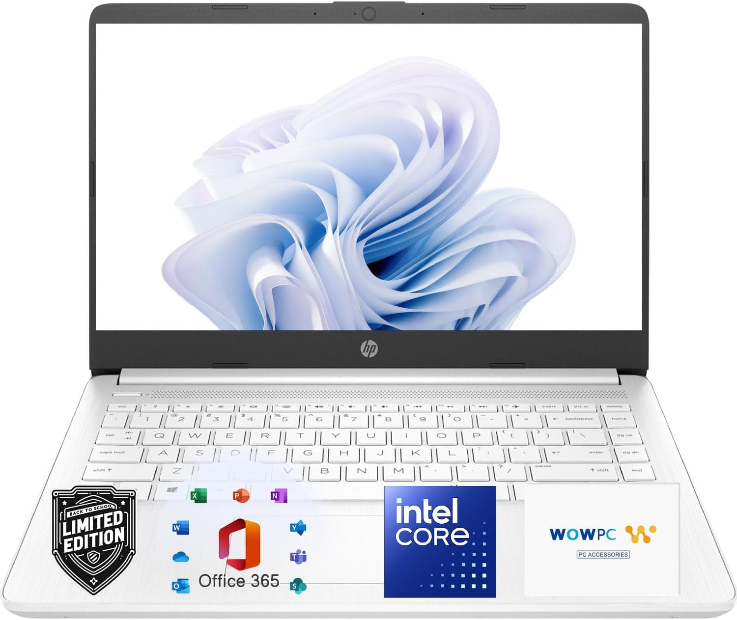 Latest 15.6" FHD Laptop with Microsoft Office, Intel Core i5-1335U Processor(Beat 12th i7), Wi-Fi 6, Copilot AI, 16GB RAM | 512GB PCIe SSD, Win11 Pro, for Work&Study, w/WOWPC Recovery USB