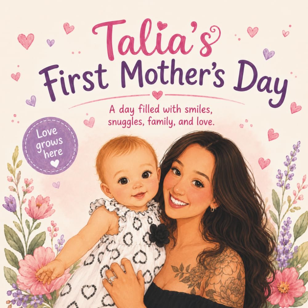 Talia's First Mother's Day: A day filled with smiles, snuggles, family, and love. (Little Moments with Talia)