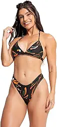 Biquíni MVB Modas Feminino Asa Delta Cintura Alta Fio Dental