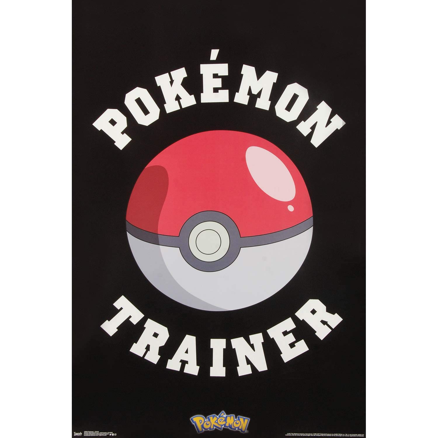Pokémon - Trainer Wall Poster, 22.375" x 34", Unframed Version