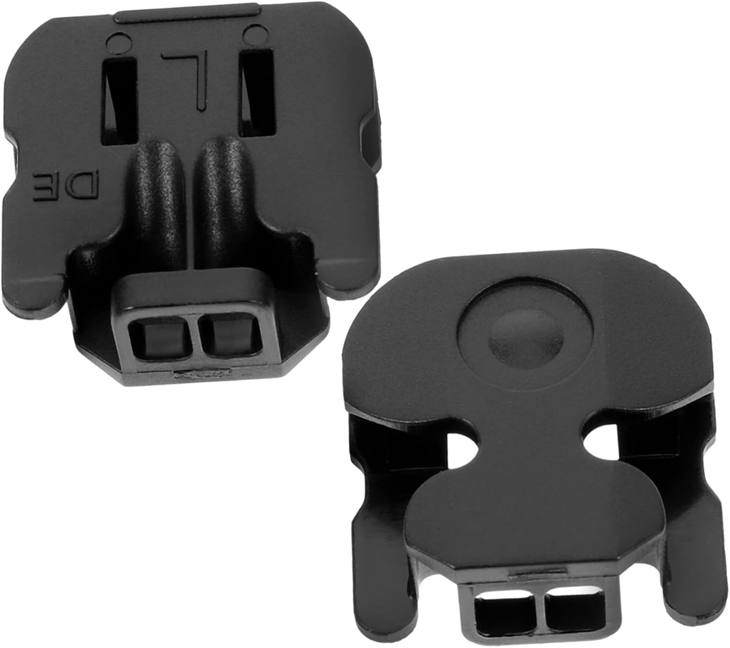 2pairs Shoe Lace Fasteners Locking Clips for Sneakers Easy Use -loosening Design for Running Shoes Versatile for All Ages
