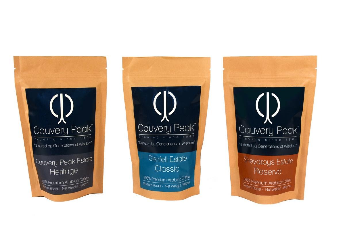 Cauvery Peak Arabica Sampler Pack 3 x 100 Grams (Medium Roast, Espresso) (B07D1ZM7RM) Amazon Price History, Amazon Price Tracker