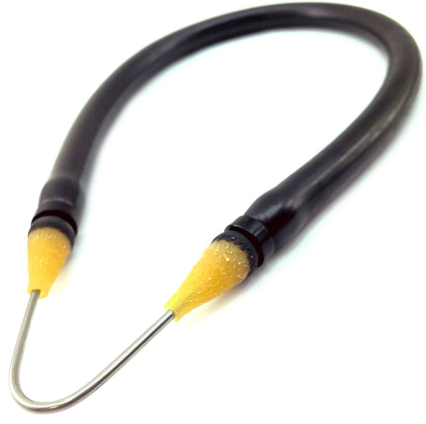 SPEARFISHING WORLD 9/16 Inch (14mm) O.D. Speargun Rubber Bands with Stainless Steel Wishbone Fits Most Spearguns for Spearfishing Freediving & Scuba Diving
