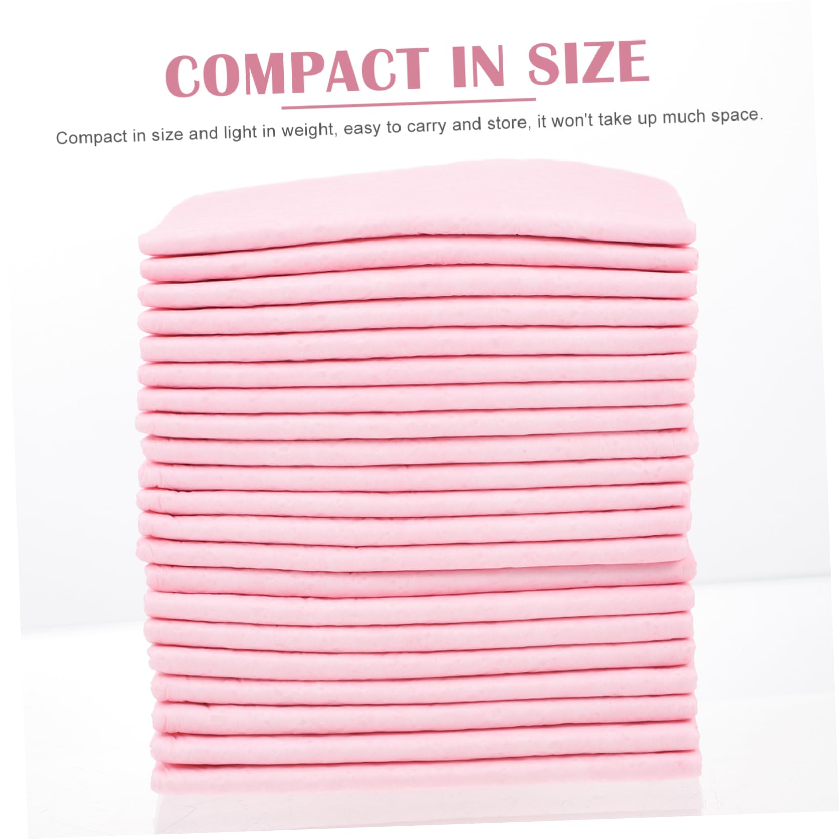 100piezas Alfombrillas Desechables para Mascotas Impermeables y Absorbentes Almohadillas De Entrenamiento para Conejos y Pequeños Animales Accesorios Prácticos para Higiene Casa