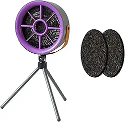 Generic Exaustor de Mesa Forte Sucção Churrasqueira Interna Extrator de Fumaça para RV Churrasqueira Interna Roxo