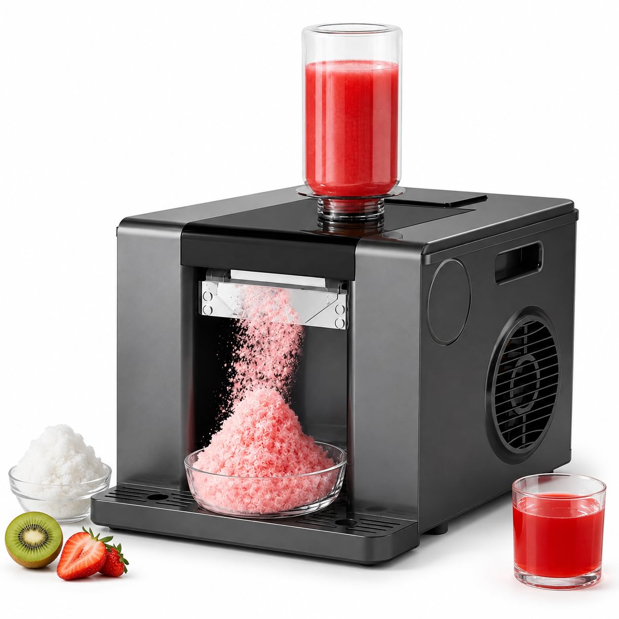 Machine à glace en flocon de neige, production de 60 kg par jour, 280 W