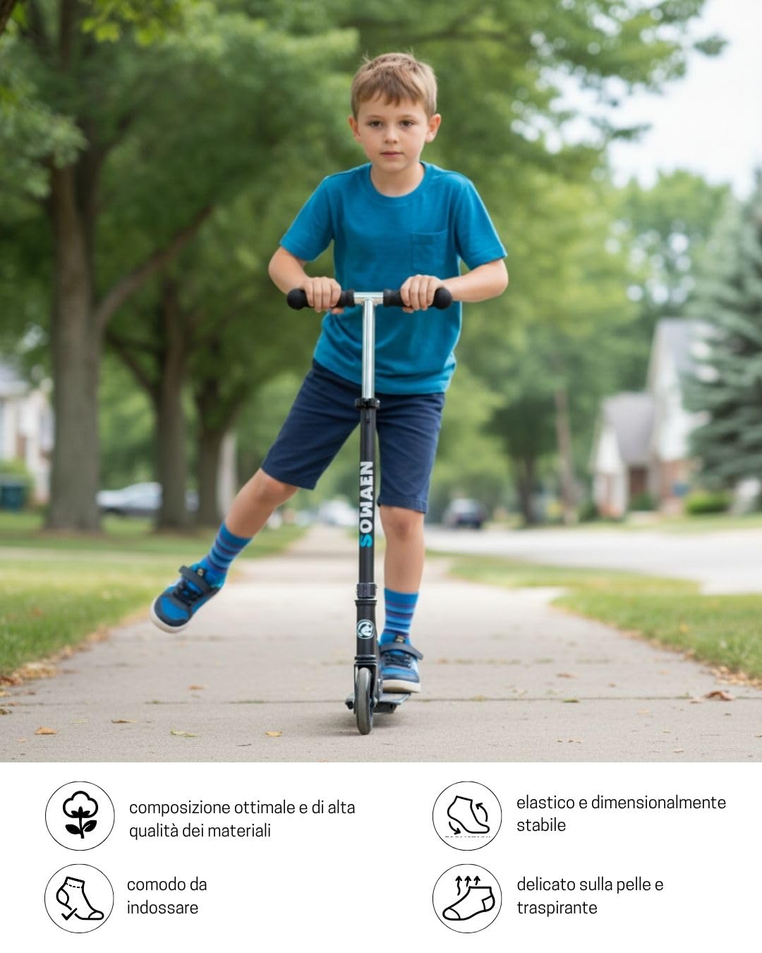 sockenkauf24 Calze Bambini per Bambino e Bambina (10 Paia) Calzini Cotone
