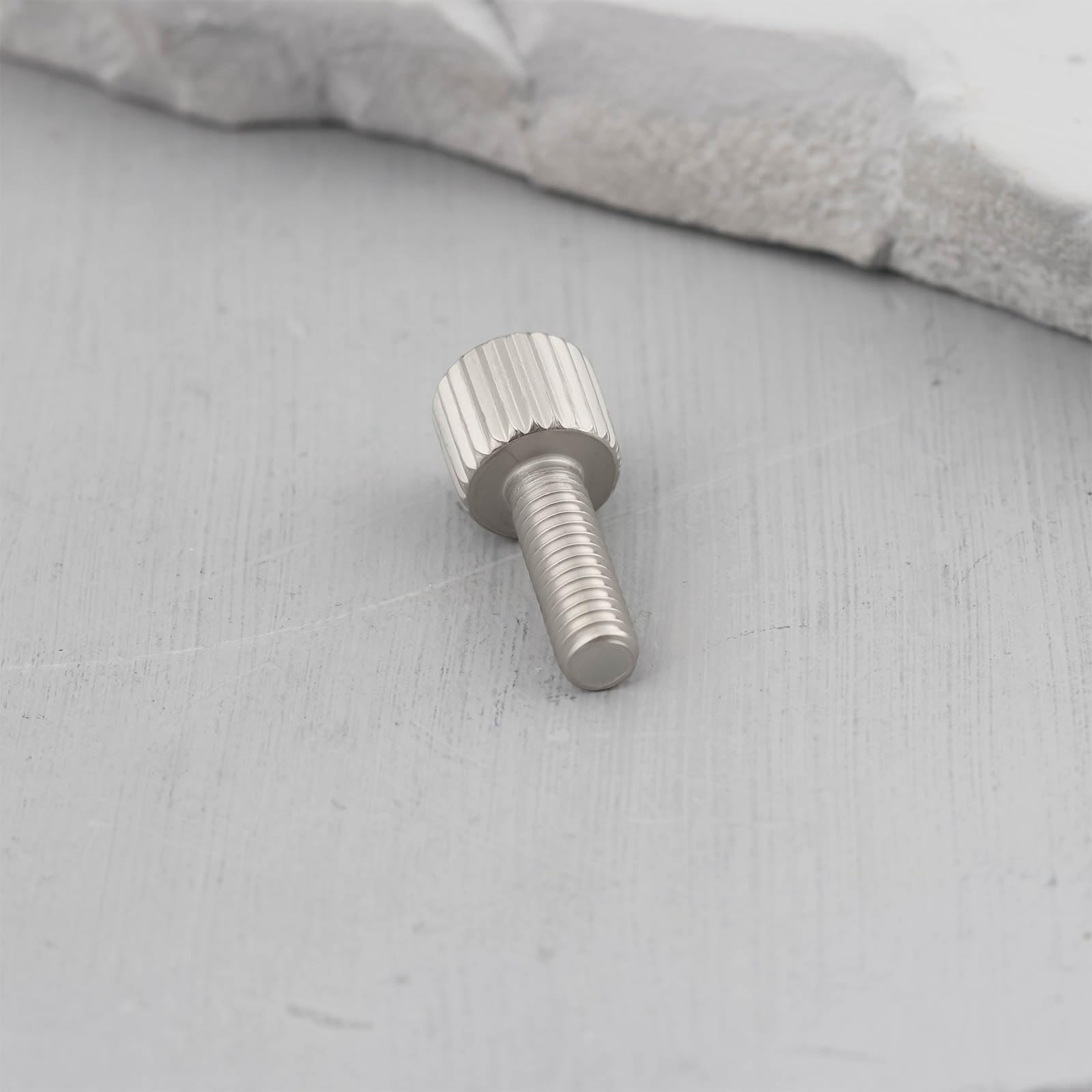 10 Viti A Testa Zigrinata M4x12mm Per La Ritenzione Dell'oculare Del Focheggiatore Del Telescopio