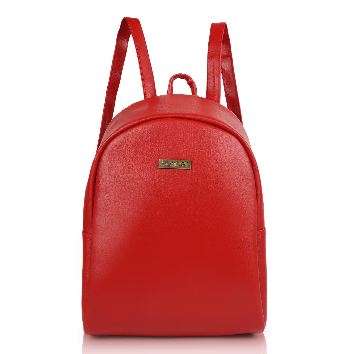 Veneer PU Leather Classic 17L Trendy Travel Shoulder Small Mini School|Office|College Daytrip Backpack For Women (B09TTB9LDB) Amazon Price History, Amazon Price Tracker