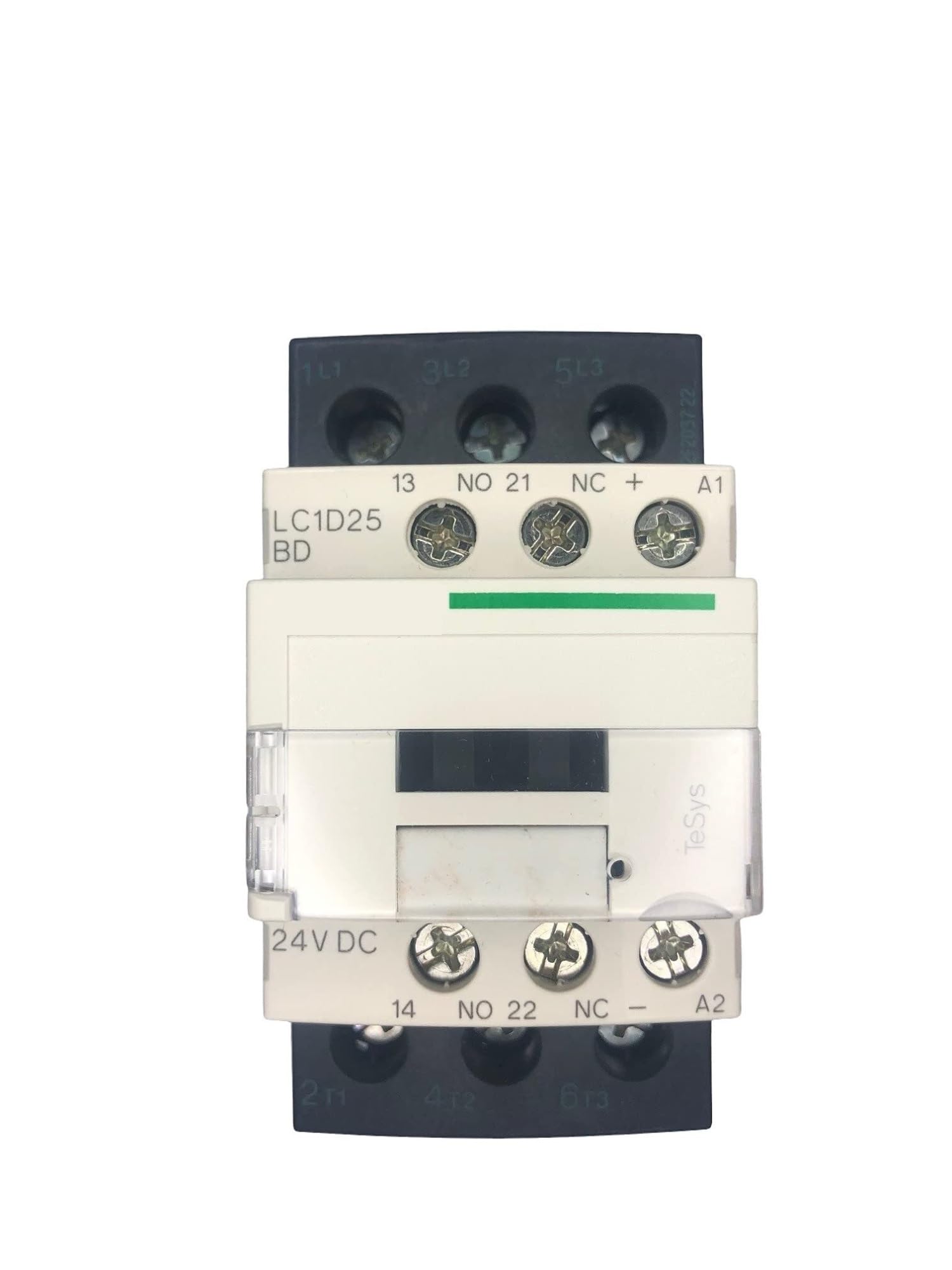 JFQOWCMP DC Contactor 3P LC1D25 LC1D25BD LC1-D25BD 25A 24V DC Coil