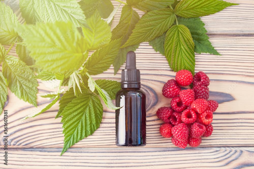 CHOSA Himbeersamenöl Kaltgepresst Unraffiniert 100% Reines 500 ml - Pflege Öl für Körper, Nagel und Haare - Himbeerkernöl als Sonnenschutz - Reich an Omega-3 und Antioxidantien, 0,5l Glasflasche