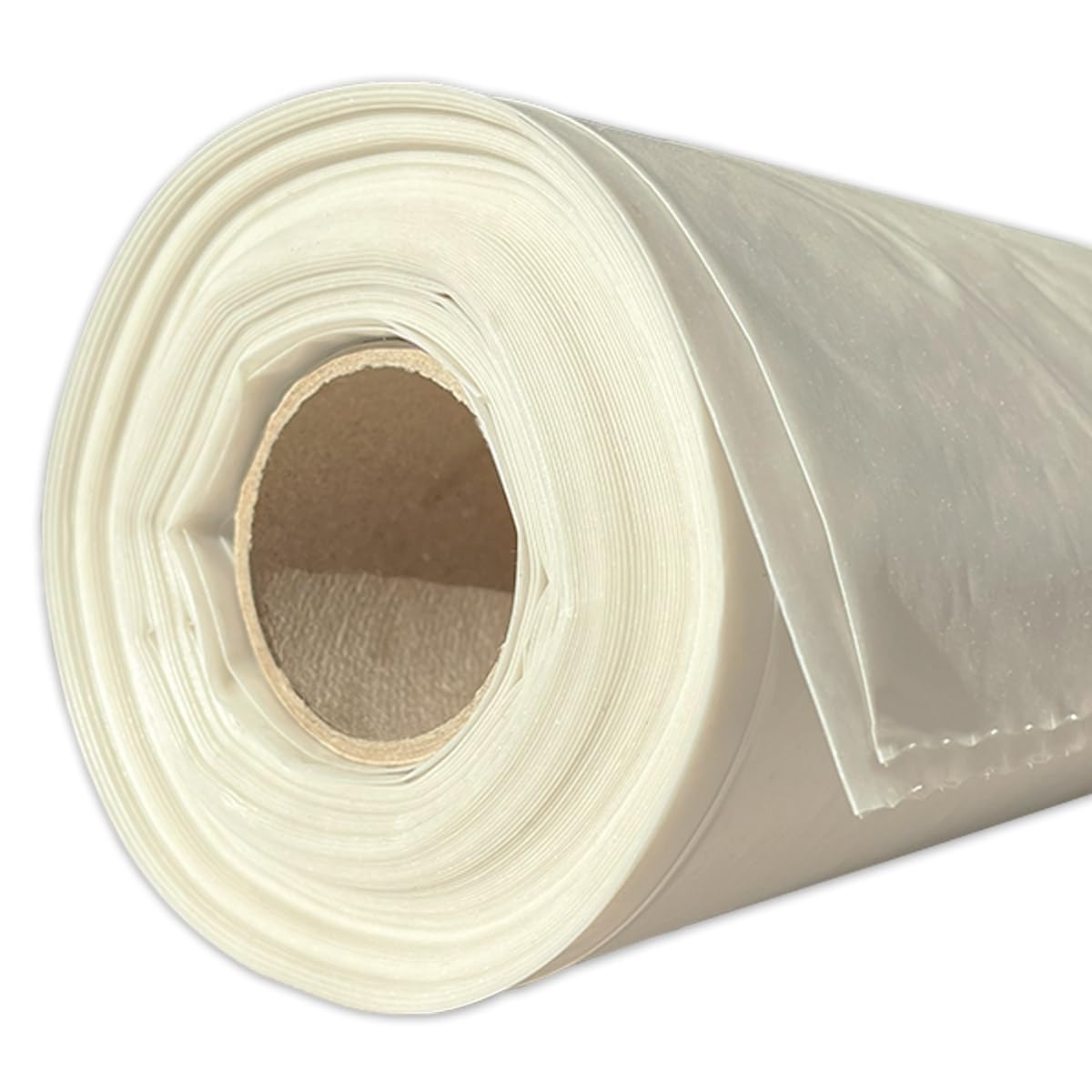 TECPLAST Bâche peinture en ROULEAU 3x15 m 80RPE Translucide - Haute Qualité - Film plastique de protection sol - Made in France