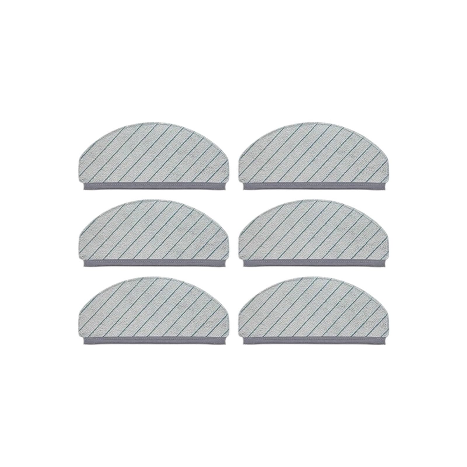 LTDXLNBWQ Compatible With ECOVACS Deebot N20 N20 PLUS N20 PRO PLUS Spare Parts Main Side Brush Hepa Filter Mop Cloth Replacement Accessories(6 Pc)