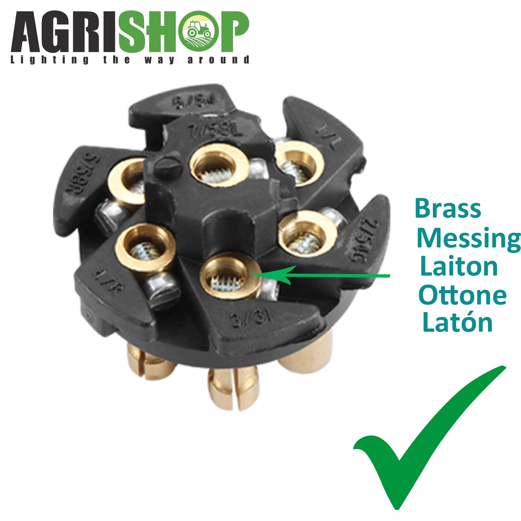 Accessori Auto Rimorchio Spina Per Rimorchio 7 Poli - Adattatore - Foto 9