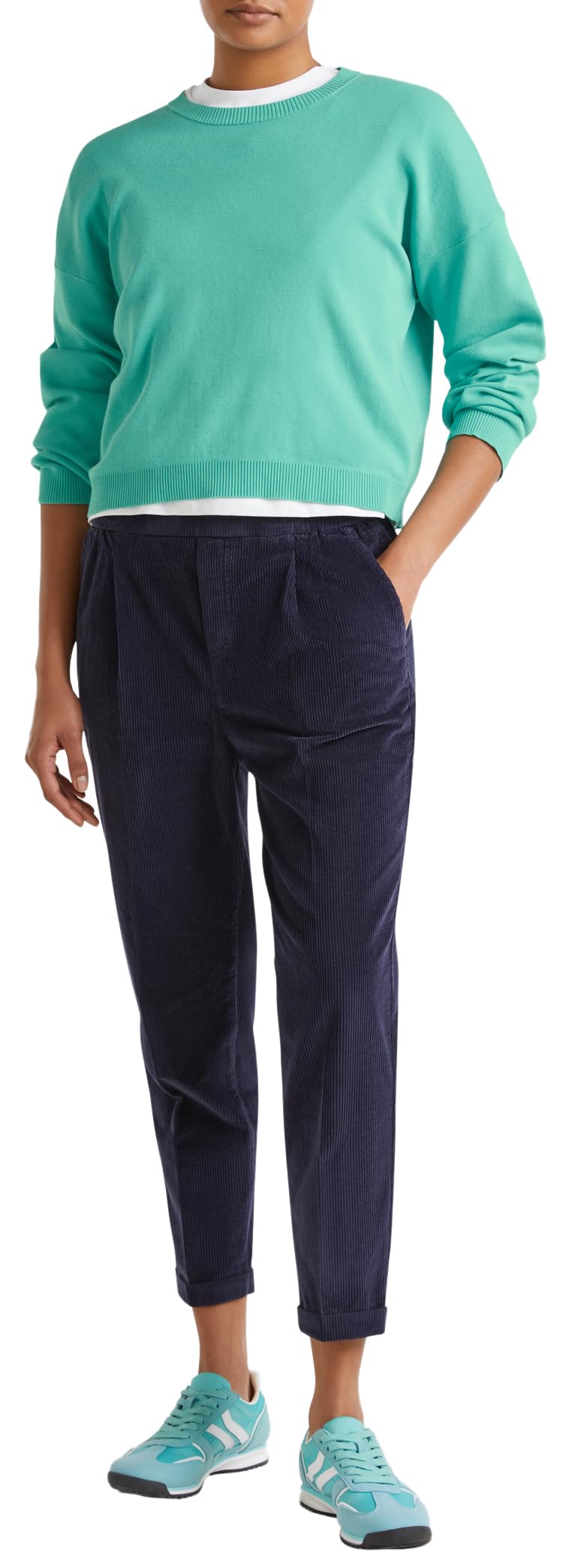 United Colors of Benetton Jersey g/c m/l, Green, L