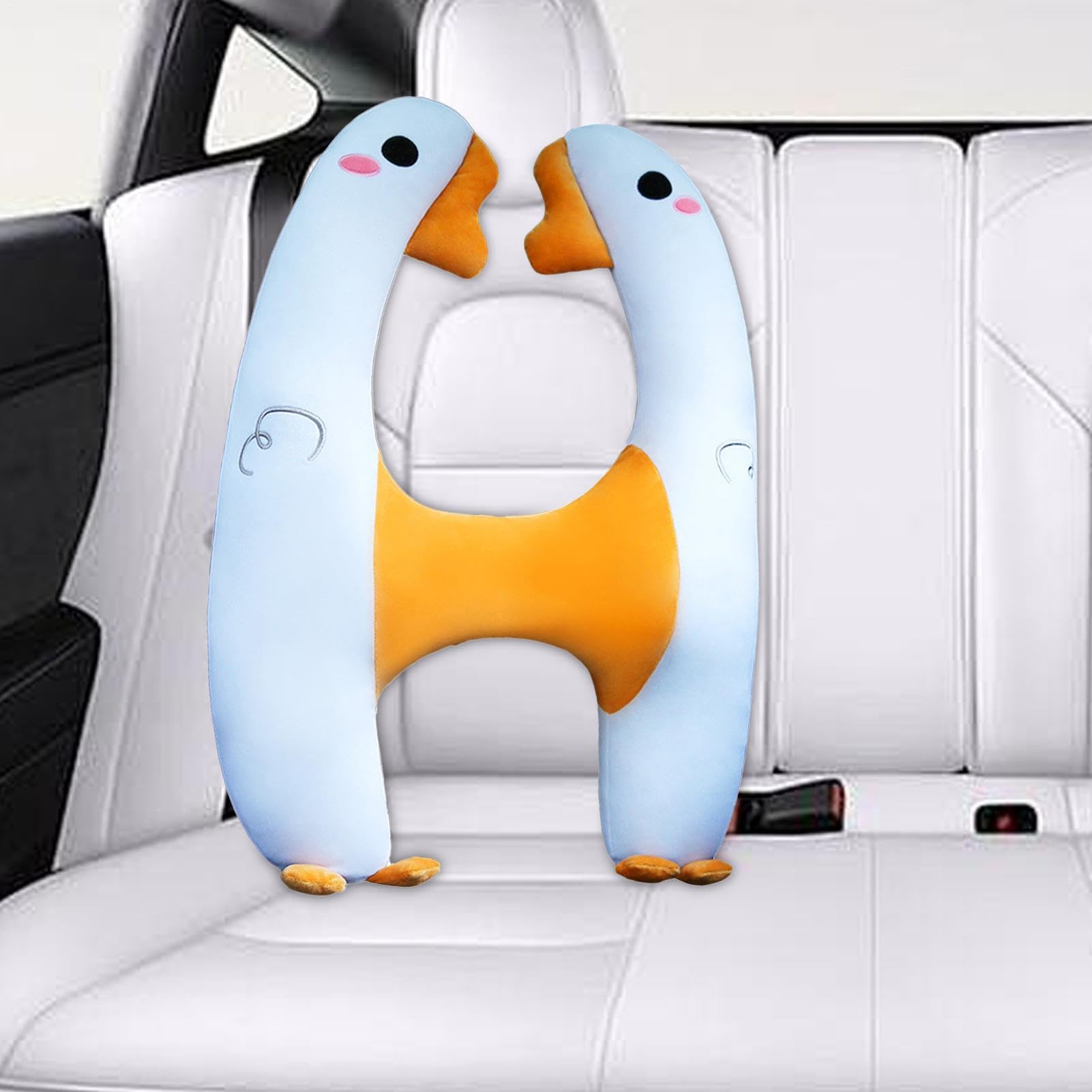 Appui-Tête Enfant Sommeil Voiture Conception En Forme De H, Respirante,